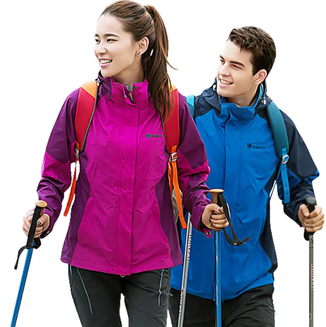 防水、透氣、耐磨登山服